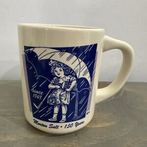 Morton Salt Coffee Mug 1914 ‘When it Rains it Pours’ - Vintage- Bryan China